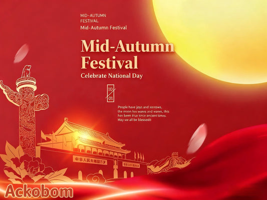 Ackobom will be closed for National Day and Mid-Autumn Festival.