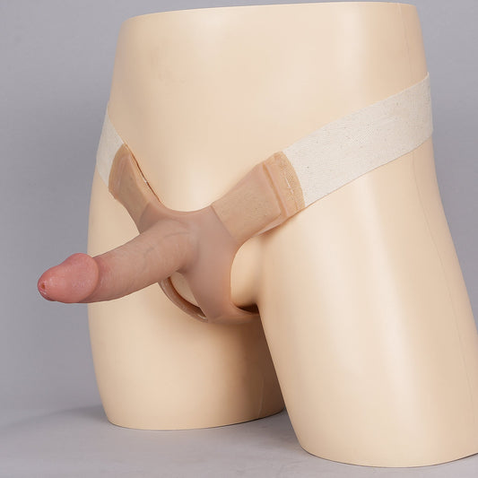 Ackobom LXE-03  All-in-one hollow inside wearable dildo pants