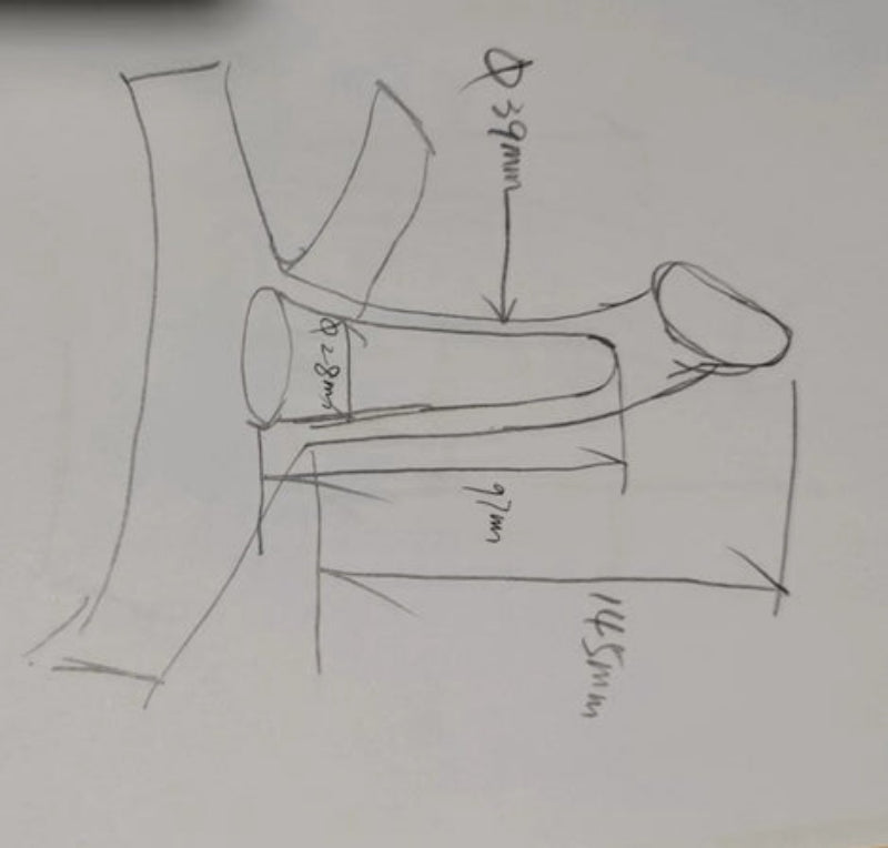 Ackobom LXE-03  All-in-one hollow inside wearable dildo pants